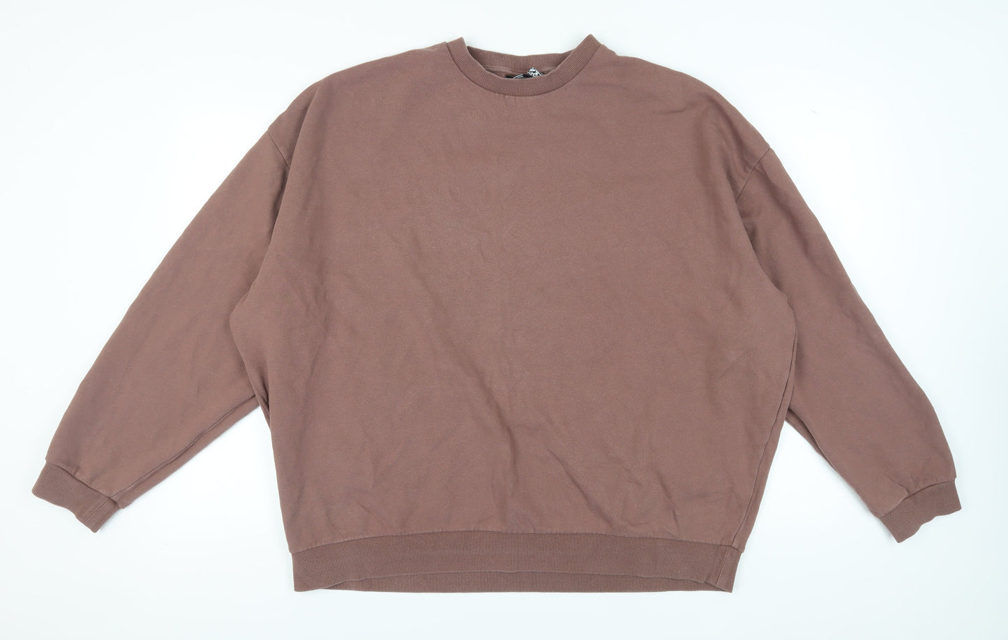 Mens UK Size 3XL ASOS DESIGN Brown Pullover Sweatshirt