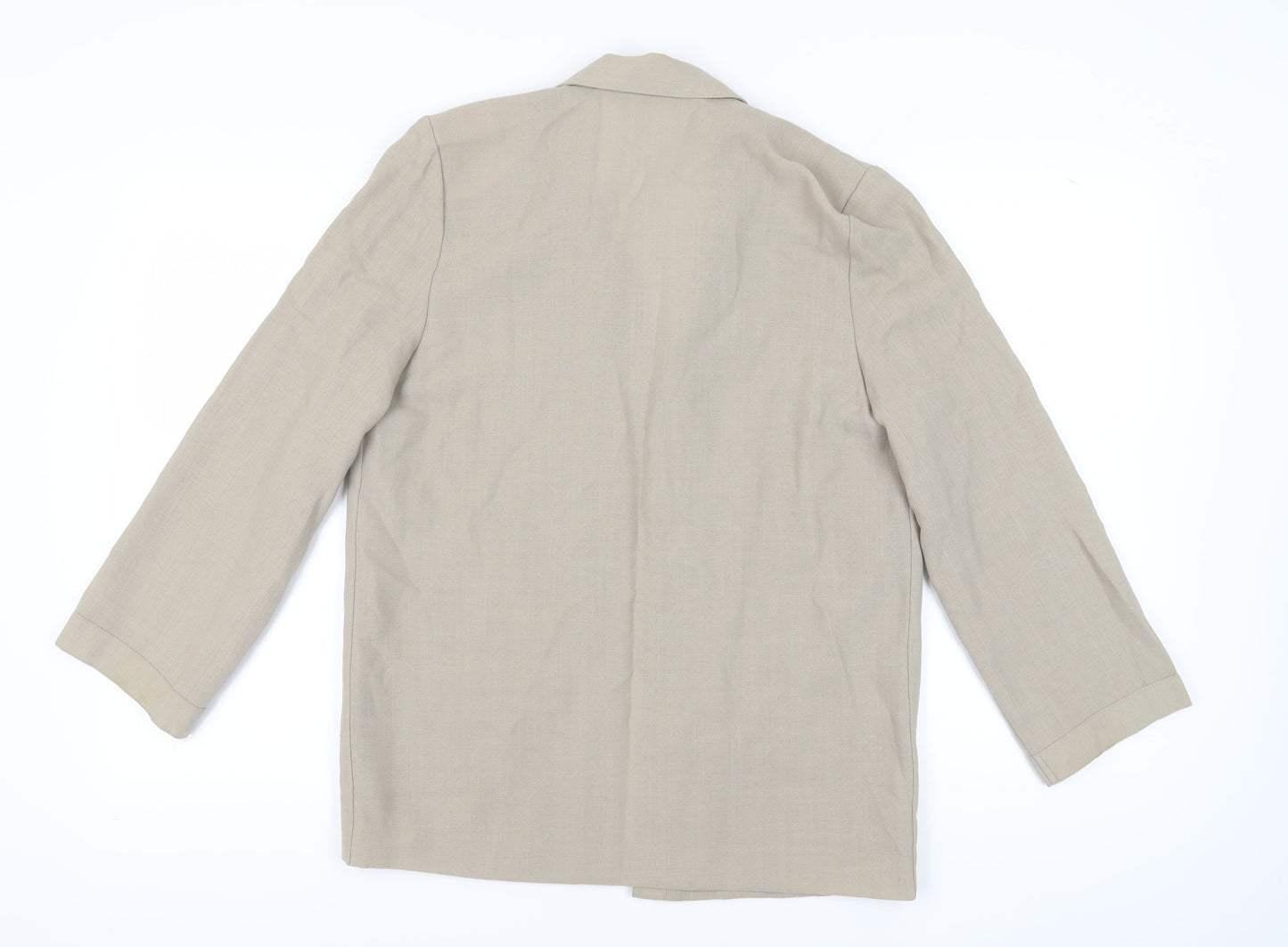 Jacques Vert Beige Women's Blazer Size 14 Regular