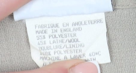 Jacques Vert Beige Women's Blazer Size 14 Regular