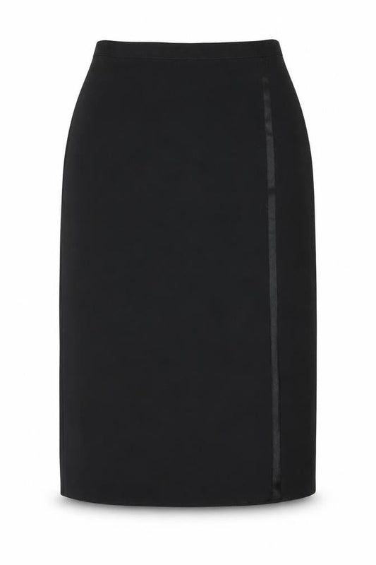 Jacques Vert Women's Black Midi Pencil Skirt, Size 14