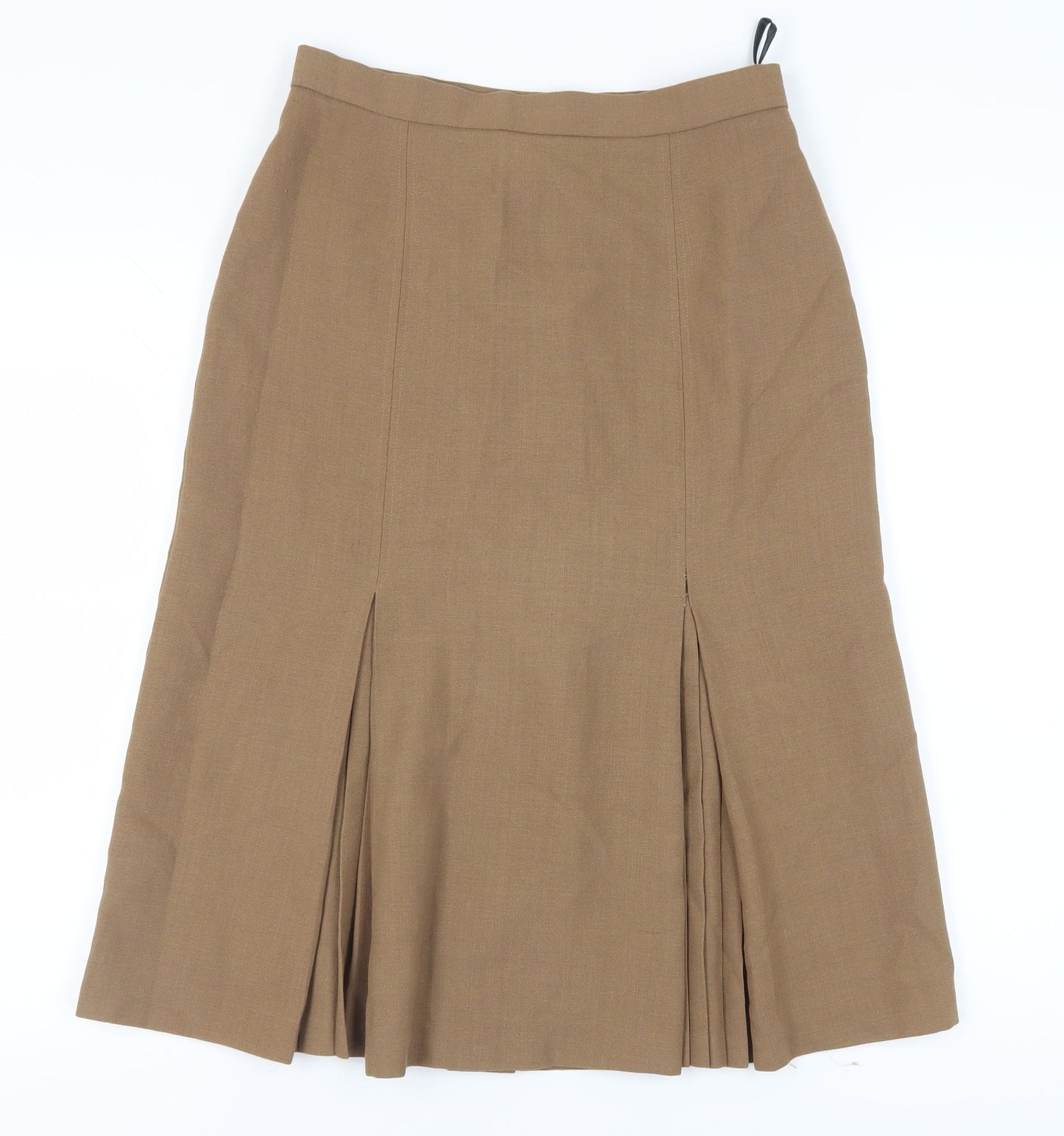 Jacques Vert Women’s Brown Midi A-Line Skirt, Size 14