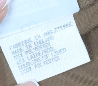 Jacques Vert Women’s Brown Midi A-Line Skirt, Size 14