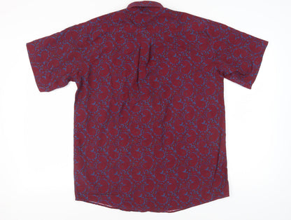 Cotton Traders Men's Multicoloured Paisley Shirt M
