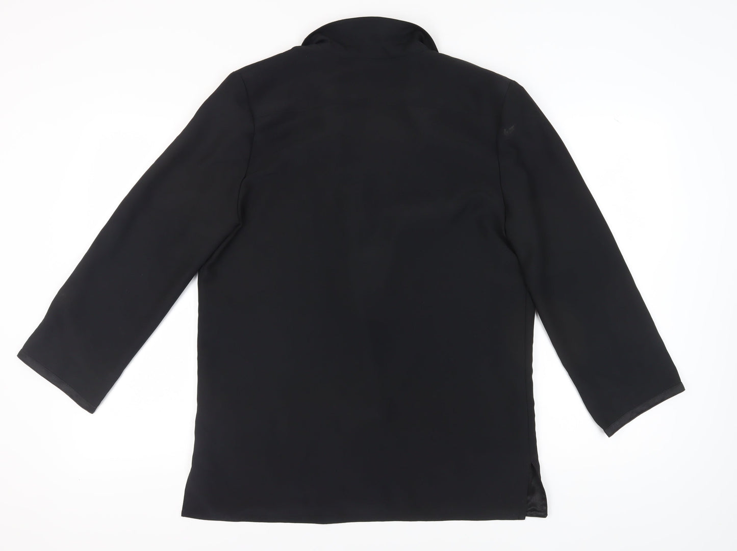 Jacques Vert Women's Black Tuxedo Suit Jacket, Size 14