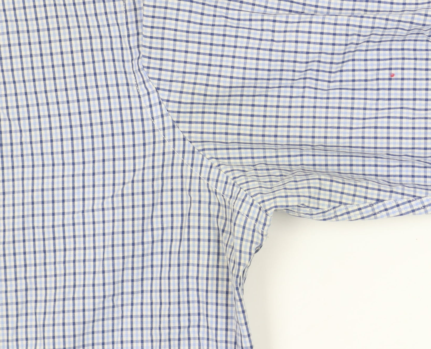 Jaeger Men's Blue Check Long Sleeve Shirt 15
