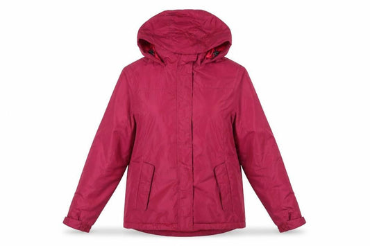 Womens UK Size 10 Crivit Red Parka Coat