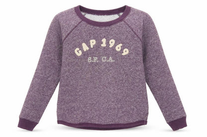 Gap Women's Purple Pullover Sweatshirt S