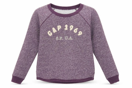 Gap Women's Purple Pullover Sweatshirt S