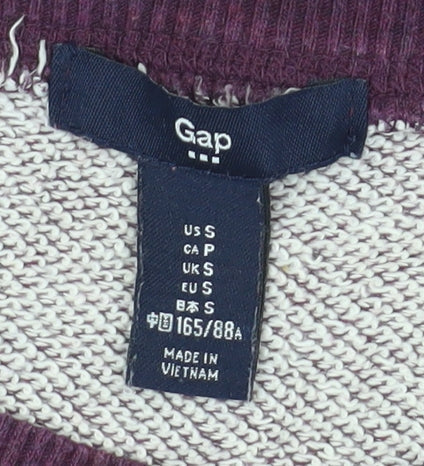 GAP Women's Purple Pullover Sweatshirt S