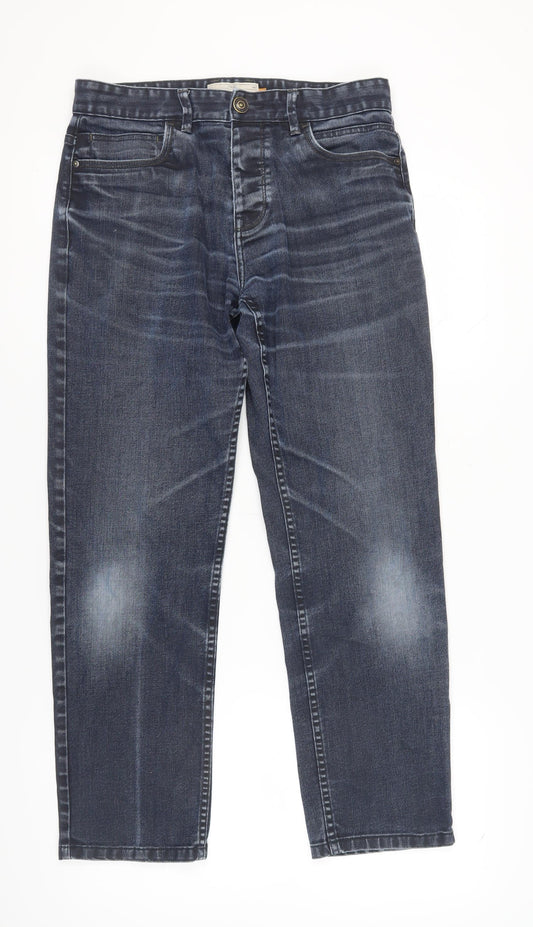 Next Men's Blue Straight Denim Jeans Size 32