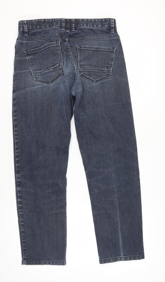 Next Men's Blue Straight Denim Jeans Size 32