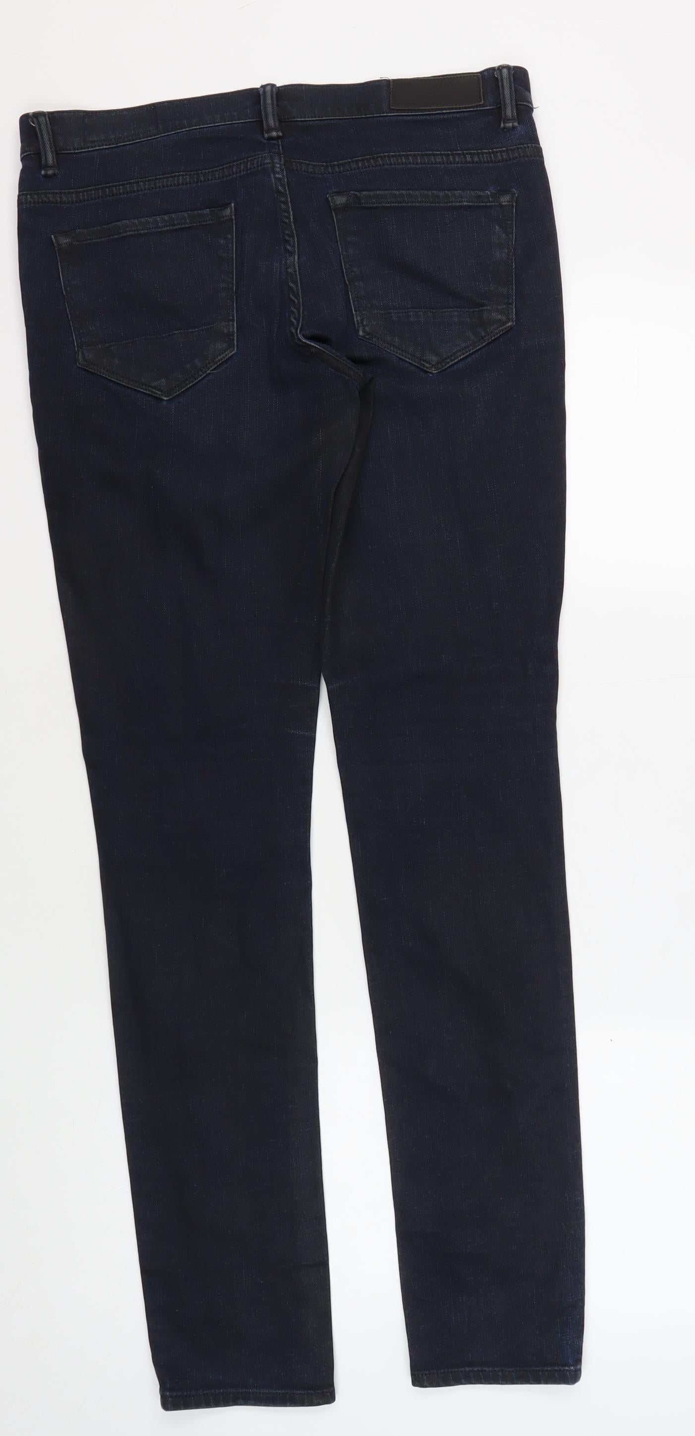AllSaints Men's Blue Skinny Jeans Size 29