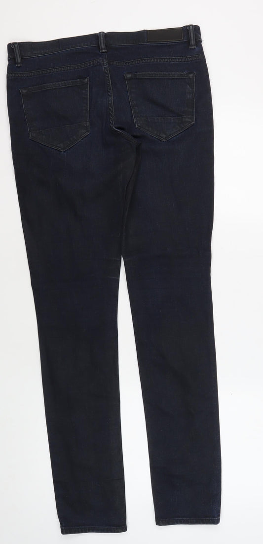 AllSaints Men's Blue Skinny Jeans Size 29