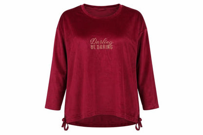 Ann Summers Red Women's Nightshirt L, Long Sleeve
