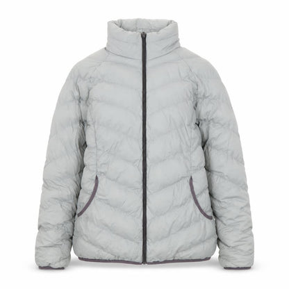 Kyou Women’s Grey Puffer Jacket L Regular Fit