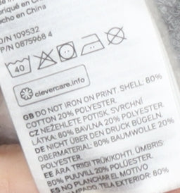 H&M Grey Giants Logo Sweatshirt, Unisex M, Casual