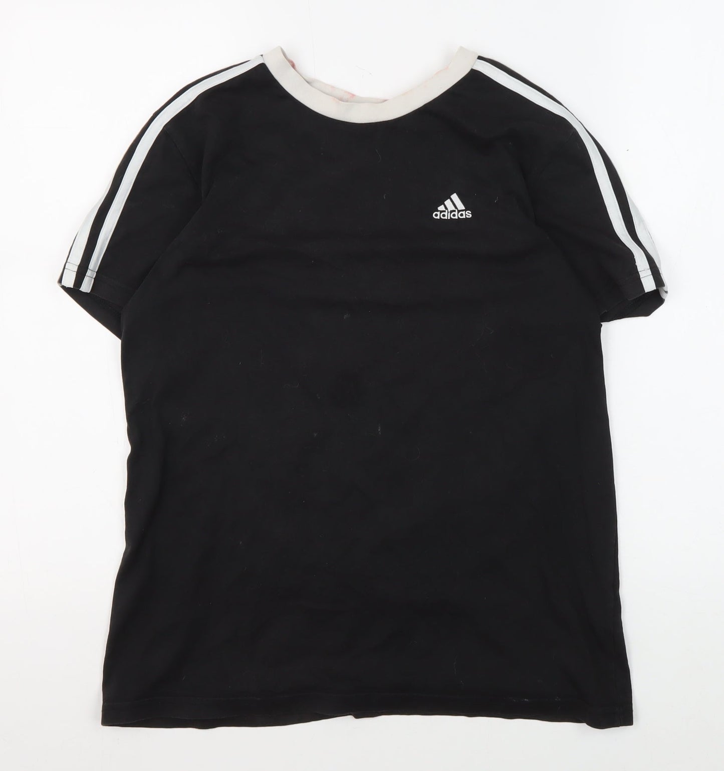Womens UK Size XS adidas Black Basic T-Shirt