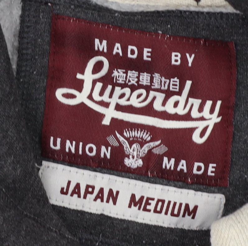 Superdry Women's Grey Hoodie Medium