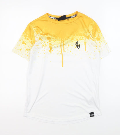 Sonneti Boys Yellow Graphic Print T-Shirt 12-13 Years