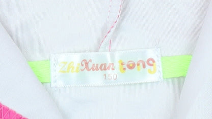 Zhixuan Tong Girls Multicoloured Graphic Pullover Hoodie - 11-12 Years