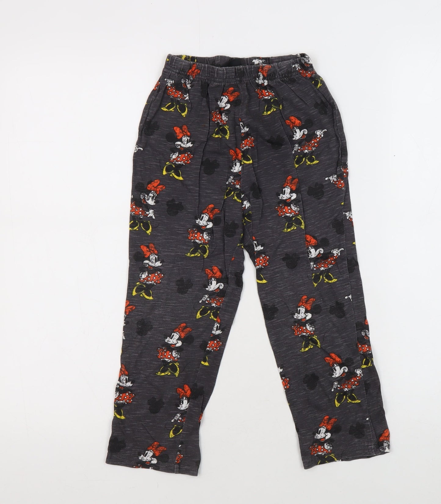 Disney Girls Black Minnie Mouse Pyjama Pants 5-6 Years