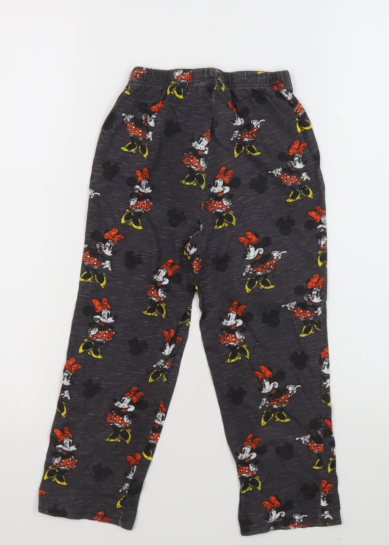 Disney Girls Black Minnie Mouse Pyjama Pants 5-6 Years