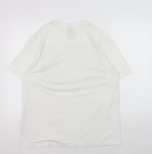 Star Wars Men's White Graphic T-Shirt L