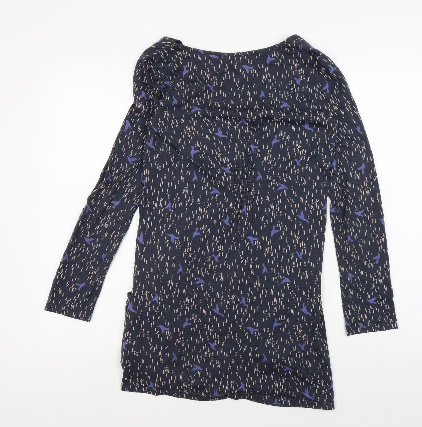 Womens UK Size 8 White Stuff Blue Tunic Blouse