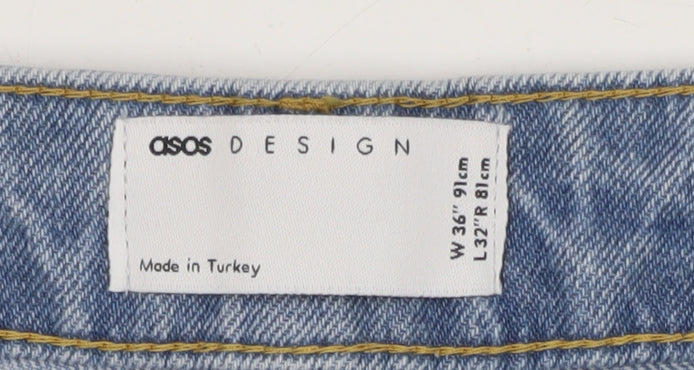 Womens UK Size 36 ASOS DESIGN   Blue Jeans