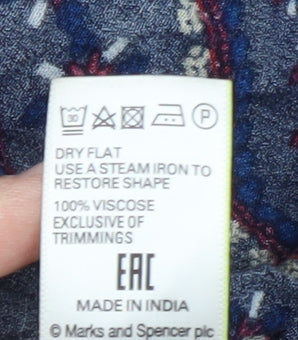 Marks and Spencer Women's Geometric Skirt, Size 16