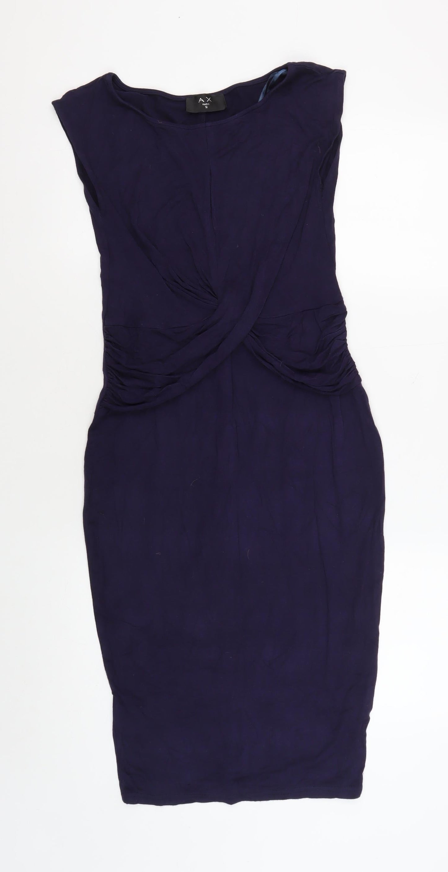 AX Paris Women's Purple Bodycon Dress, Size 12