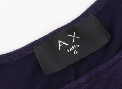 AX Paris Women's Purple Bodycon Dress, Size 12