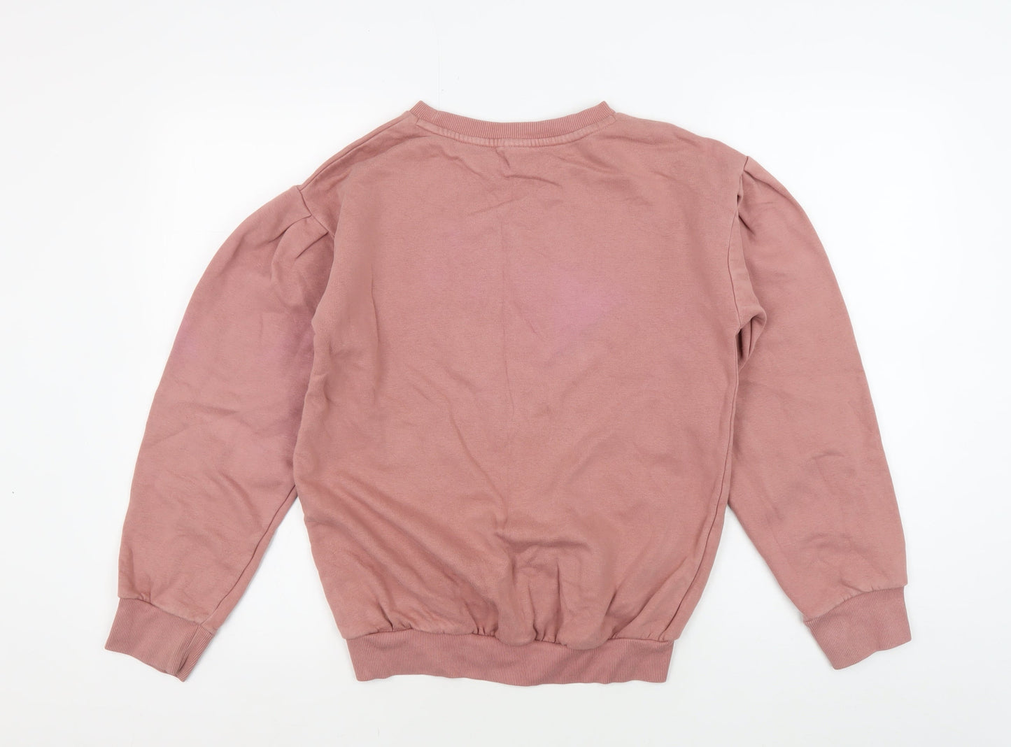 Next Girls Pink Sequin Pullover Sweatshirt - 14 Years