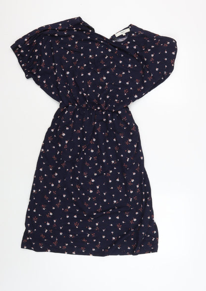 Next Women's Blue Size 6 Floral Dress
