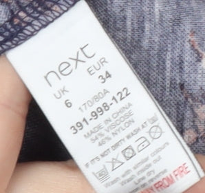 Next Women's Blue Size 6 Floral Dress