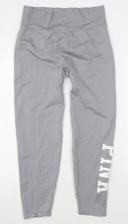 Pink Active Grey Women's XL Leggings for Gym & Yoga