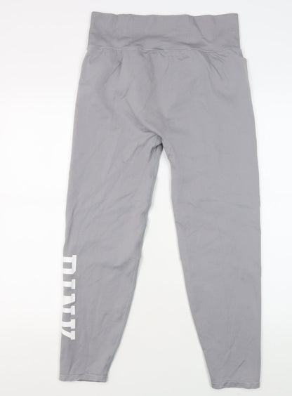Pink Active Grey Women's XL Leggings for Gym & Yoga