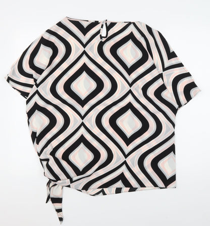 Principles Women's Multicoloured Geometric Blouse - Size 14