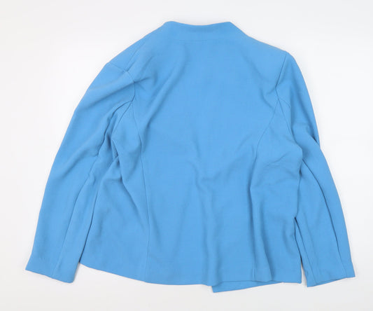 Damart Women's Blue Blazer Jacket, Size 16