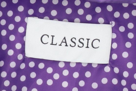 Womens UK Size 14 Marks and Spencer Purple Rain Coat