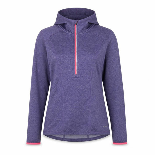 Womens UK Size 8 Champion Purple Pullover Hoodie