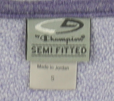 Champion Women's Purple 1/4 Zip Hoodie