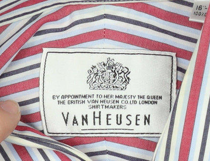 Van Heusen Men's Multicoloured Striped Shirt