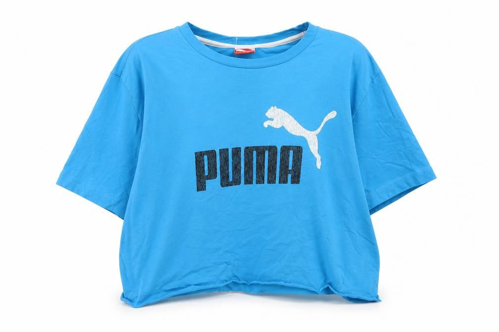 Unisex Adults UK Size XL PUMA Blue  T-Shirt