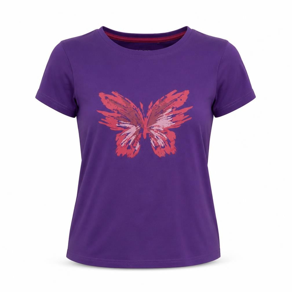 Womens UK Size 6 Mountain Warehouse Purple  T-Shirt