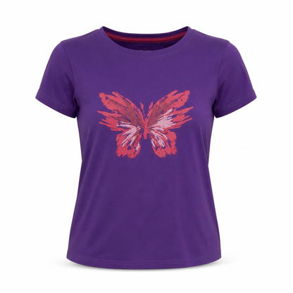 Womens UK Size 6 Mountain Warehouse Purple  T-Shirt
