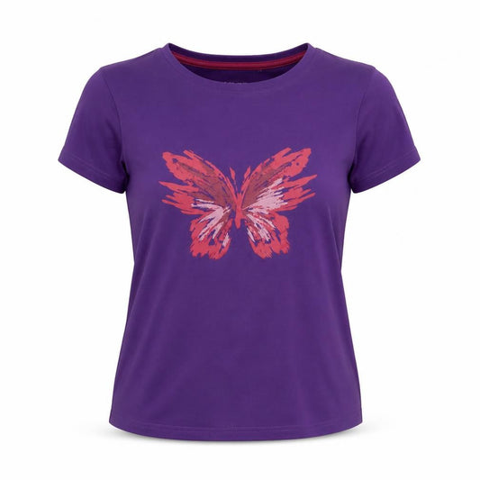 Womens UK Size 6 Mountain Warehouse Purple  T-Shirt