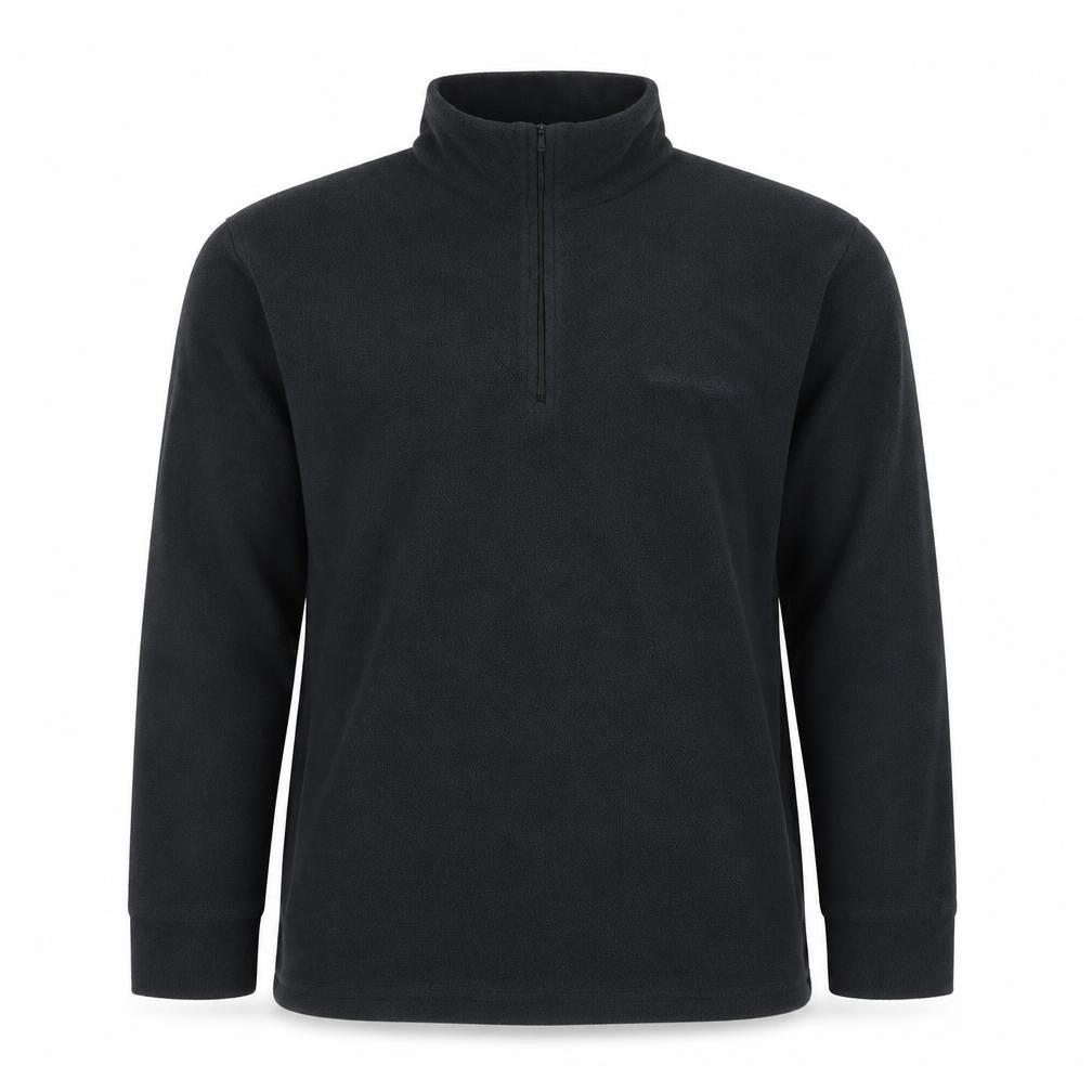 Mens UK Size S Trespass Black Henley Sweatshirt