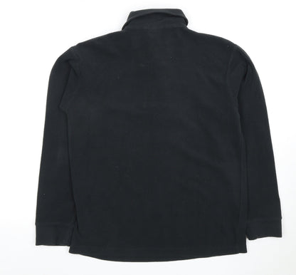 Trespass Men's Black Fleece Pullover S