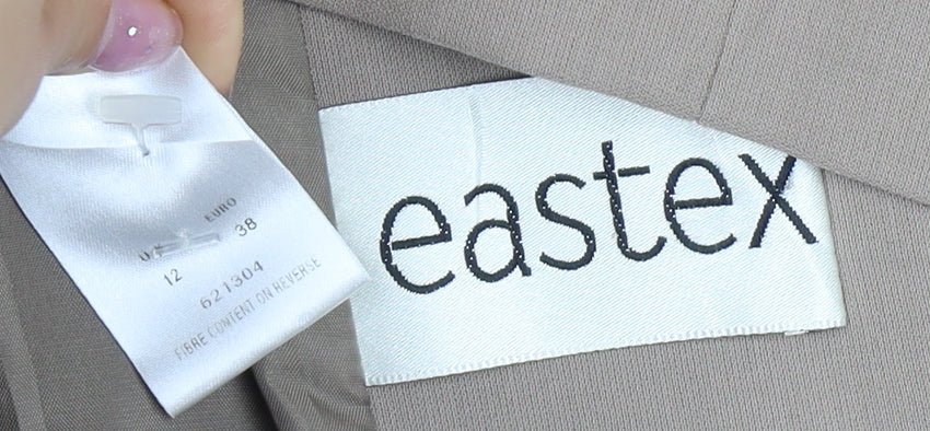 Eastex Beige Women's Suit Jacket Size 12 Regular